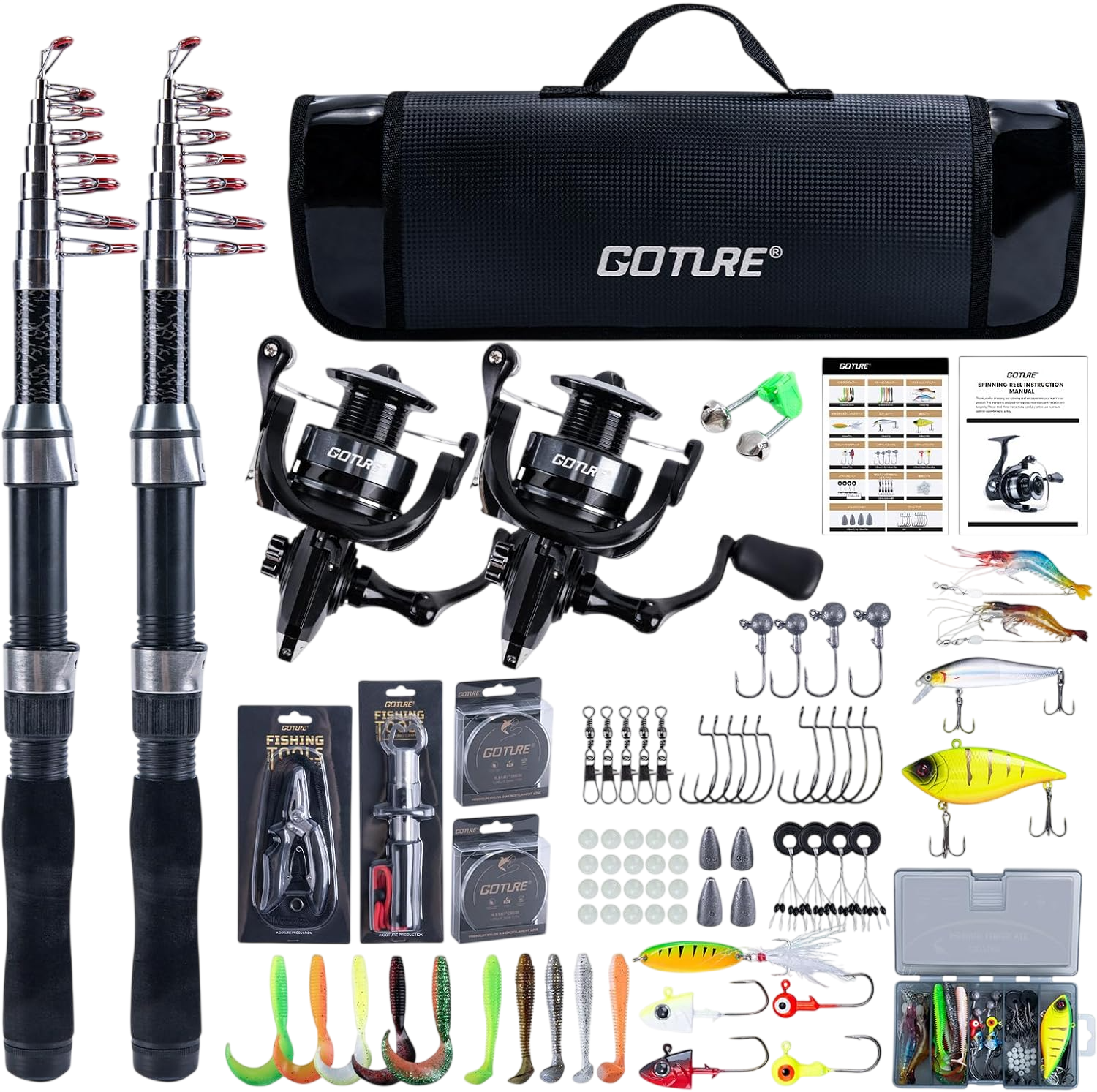 Goture Fishing Rod & Reel Combo